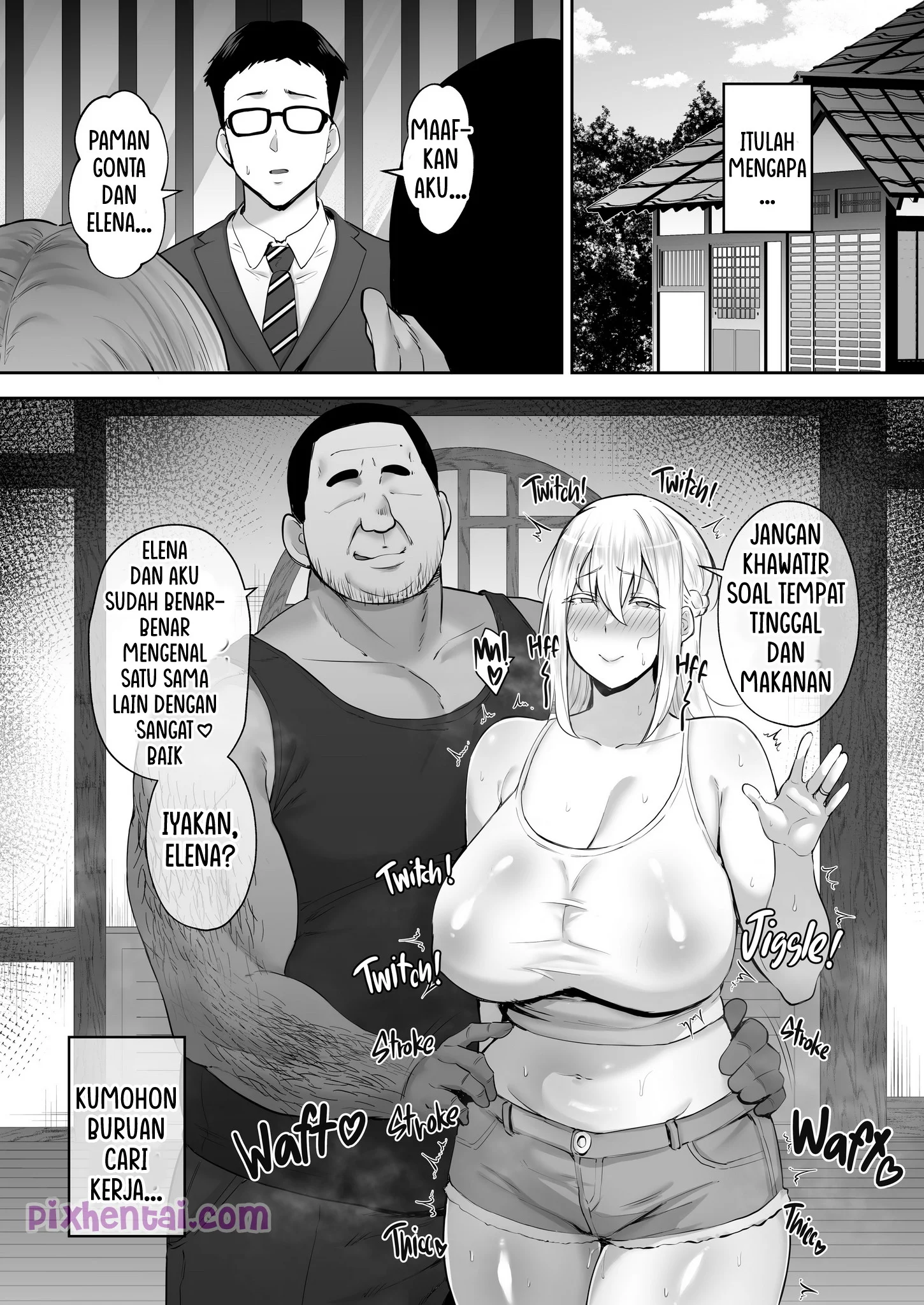Komik hentai xxx manga sex bokep My Big Boobed Wife is Fucking My Uncle Behind My Back 80